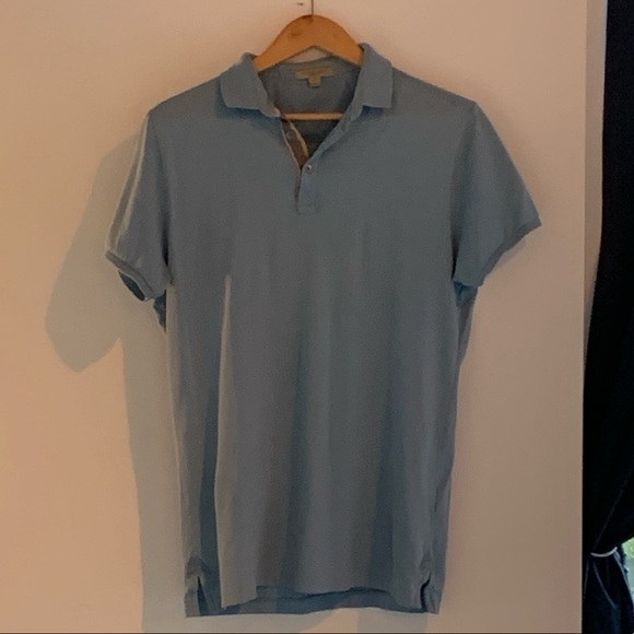 Burberry Brit Light Blue Polo Shirt - Picture 3 of 4